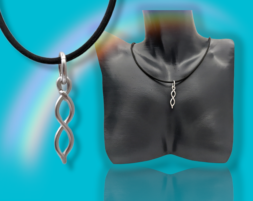 Infinity necklace pendant by Bendi's
